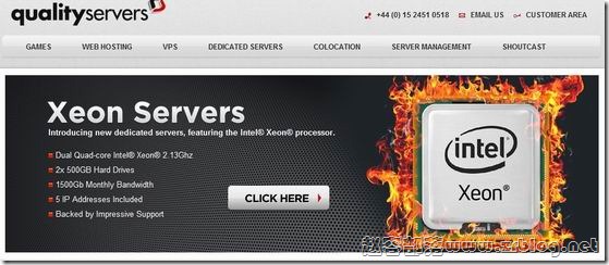 QualityServers：25英镑/年 256MB/10GB/750GB/XEN 英国