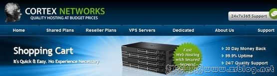 CortexNetworks:$5.96/月 256MB/512MB/20GB/200GB 芝加哥-赵容部落