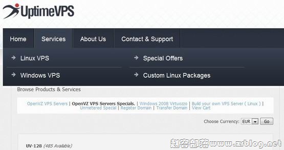 UptimeVPS:5欧元/年 128MB/256MB/10GB/100GB 德国-赵容部落