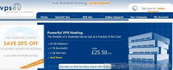 Vpseu:£1/首月 512MB/768MB/20GB/1000GB 德国&荷兰-赵容部落