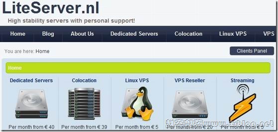 LiteServer：€5/月XEN-256MB/512MB/20GB/2TB 荷兰