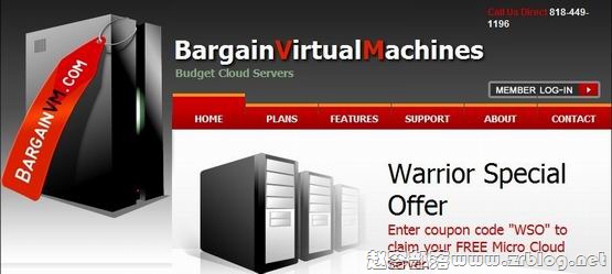 BargainVM:1美元XEN-256MB/10GB/100GB 洛杉矶-赵容部落