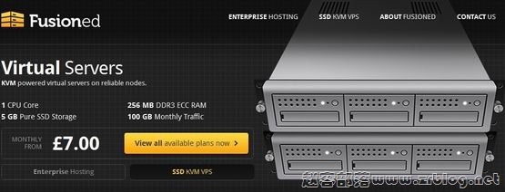 Fusioned:£3.99/月KVM-256MB/15GB/500GB 荷兰-赵容部落