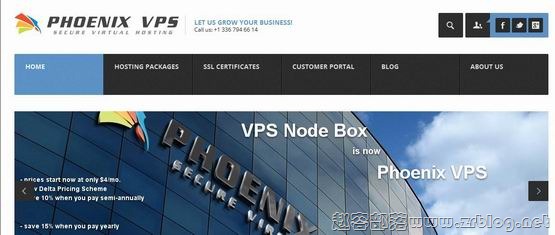 PhoenixVPS:$4/月XEN-256MB/15GB/500GB 凤凰城-赵容部落