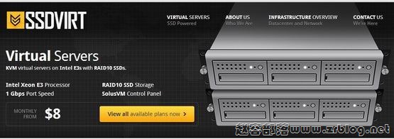 SSDVirt:$5/月OpenVZ-1024MB/15GB SSD/512GB 达拉斯-赵容部落