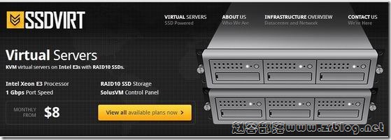 SSDVirt：$12/年OpenVZ-128MB/5GB SSD/500GB 达拉斯