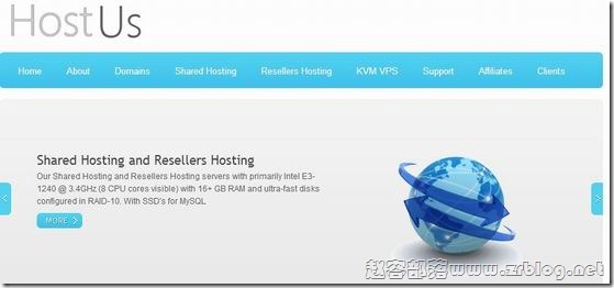 HostUS：OpenVZ年付16美元起/KVM月付5.56美元起/支持支付宝