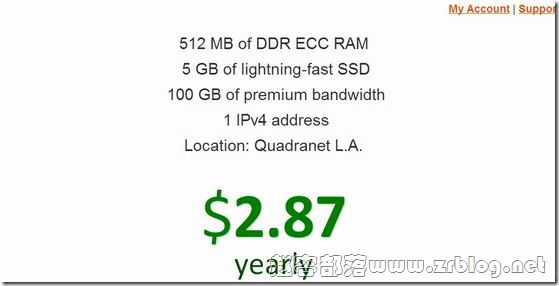 XVMLabs：$1.92/月OpenVZ-512MB/50G SSD/100GB 洛杉矶