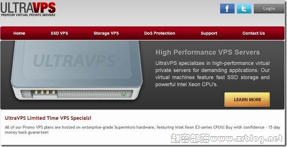 UltraVPS：$10.5/年KVM-512MB/10G SSD/1TB/2IP 拉斯维加斯