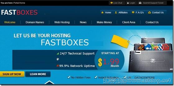 Fastboxes：$1/月OpenVZ-256MB/20GB/200GB 洛杉矶