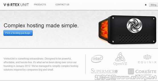 VortexUnit:$12/年OpenVZ-512MB/10G SSD/1TB 达拉斯-赵容部落