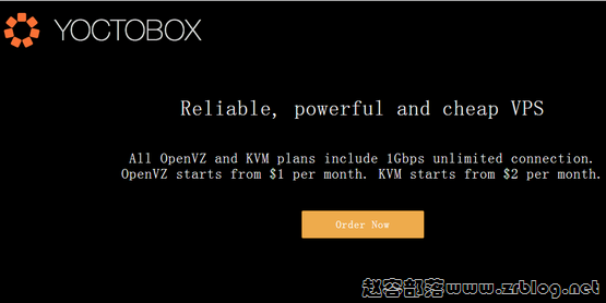 YoctoBox:$1/月OpenVZ-256MB/5GB/无限 加拿大-赵容部落