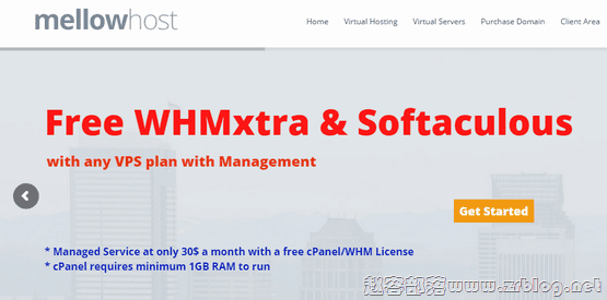 Mellowhost:$3.5/月KVM-1GB/25G SSD/1TB 凤凰城-赵容部落