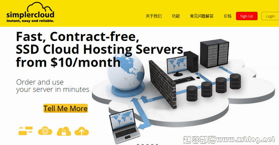 SimplerCloud:$5/月KVM-1GB/20G SSD/1TB 新加坡-赵容部落