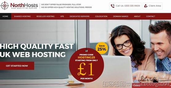 NorthHosts:£10/年OpenVZ-1GB/50GB/2TB 英国-赵容部落