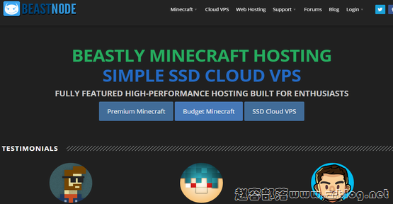 BeastNode:$7/月OpenVZ-1GB/35G SSD/2TB/DDoS保护 芝加哥&荷兰-赵容部落