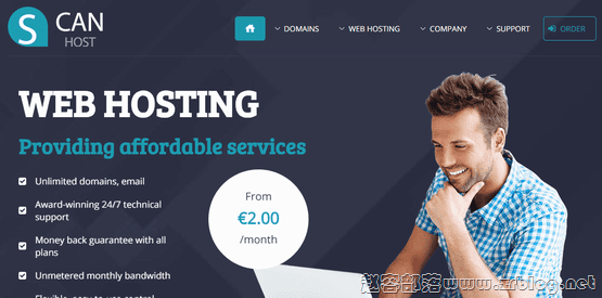 ScanHost:€3.9/月KVM-1GB/15GB/无限 德国-赵容部落