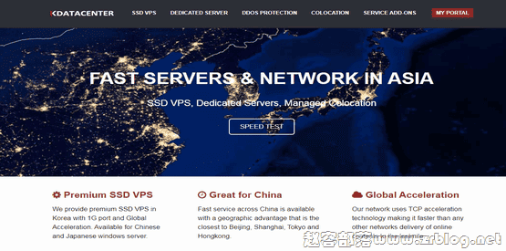Kdatacenter:韩国KVM-1GB/100GB SSD/500GB/月付19美元-赵容部落