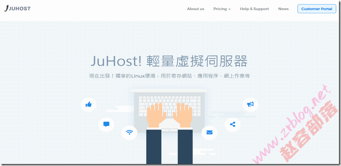 JuHost：$2.99/月-1GB/20G SSD/1TB/香港机房