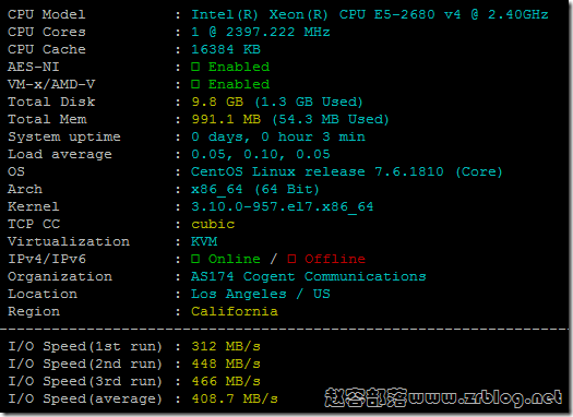  How about lisahost? Simple VPS test of the US dual isp triple network 9929 line of Lisa host