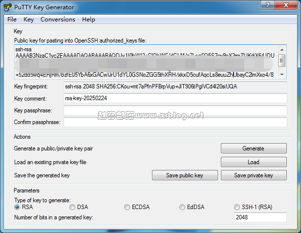 PuTTYgen SSH PuTTYgen SSH