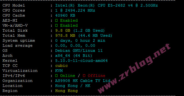 lisahost怎么样?lisahost香港有线宽屏iCable双ISP原生住宅VPS简单测试-赵容部落