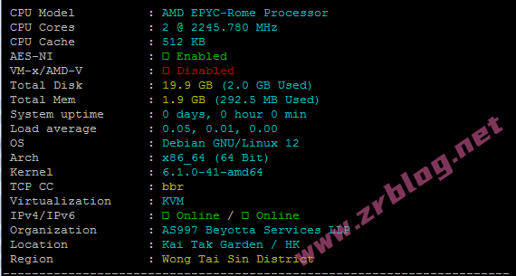 vps.mg怎么样？赤鱼网络香港VPS简单测试-赵容部落
